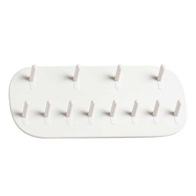 

Jewelry Storage Hooks, Wall-mounted, No-drill Rack One Size