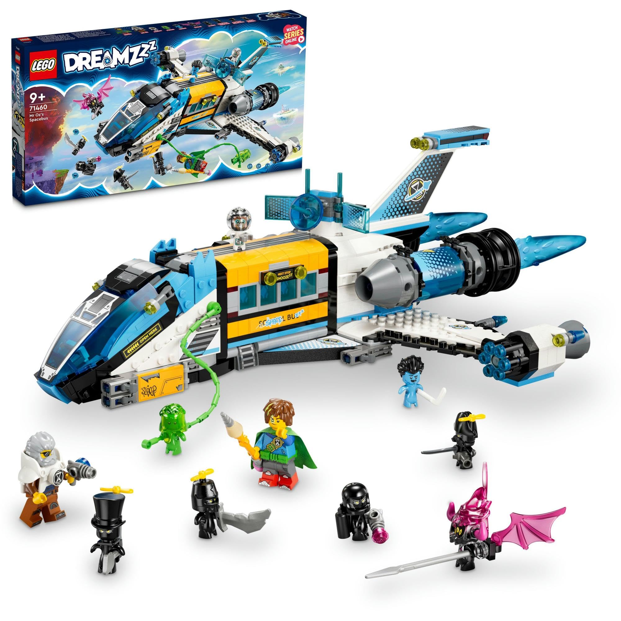 

Игрушка LEGO Dreams Космический корабль Оза, Подарок на дни рождения, Рождество, для мальчиков и девочек, 9, 10 и 11 лет, Ролевая игра, Ролевая игра, 71460