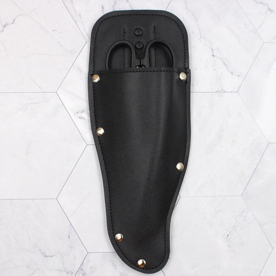 Gardening Shears Holster Garden Pruner Sheath Faux Leather Protective Cover Belt-Compatible Scabbard for Pruner Plier Shears