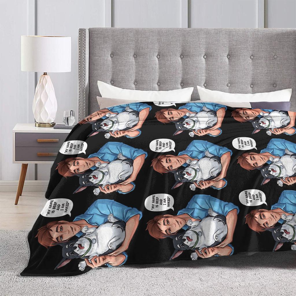 Dispatch Game Character Super Soft Blanket Boy Girl Plush Throw Blanket Fluffy Home Decor Flannel Bedspread Sofa Bed Cover