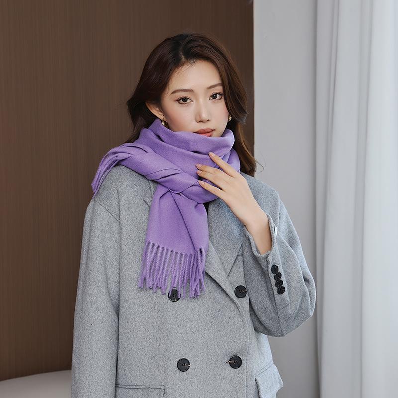 Wool and Cashmere Winter Scarves for Men, Women, and Boys - Stylish and Warm