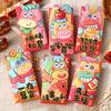 6Pcs 2026 Horse Year Cartoon Zodiac Horse Patten Lucky Red Envelope Creative Spring Festival Gift Money Envelopes Red Packet