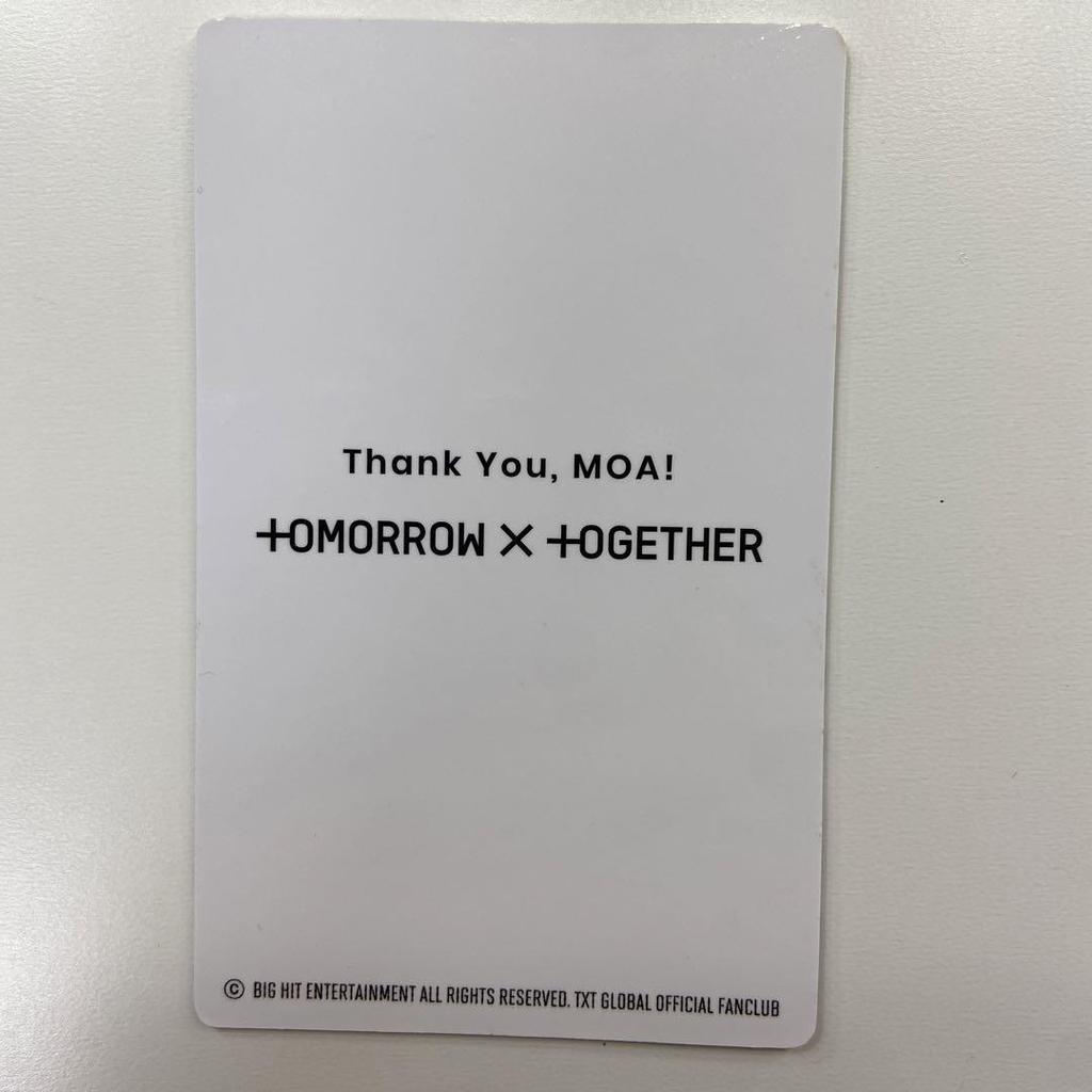 [USED] TXT Beomgyu FC Continuation 1st Generation Trading Card