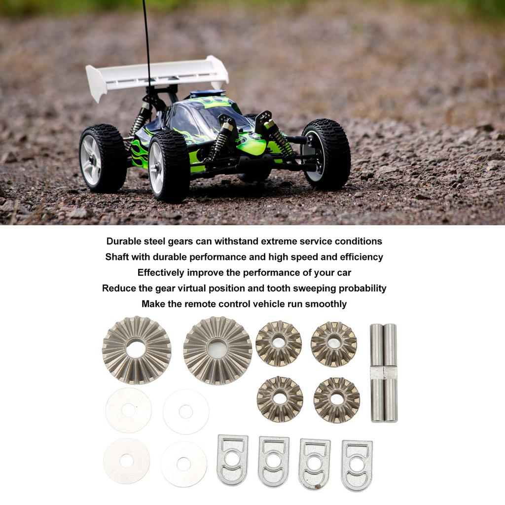 Differential Gears Steel Wear Resistant RC Car Differential Gears for ARRMA 1/7 1/8