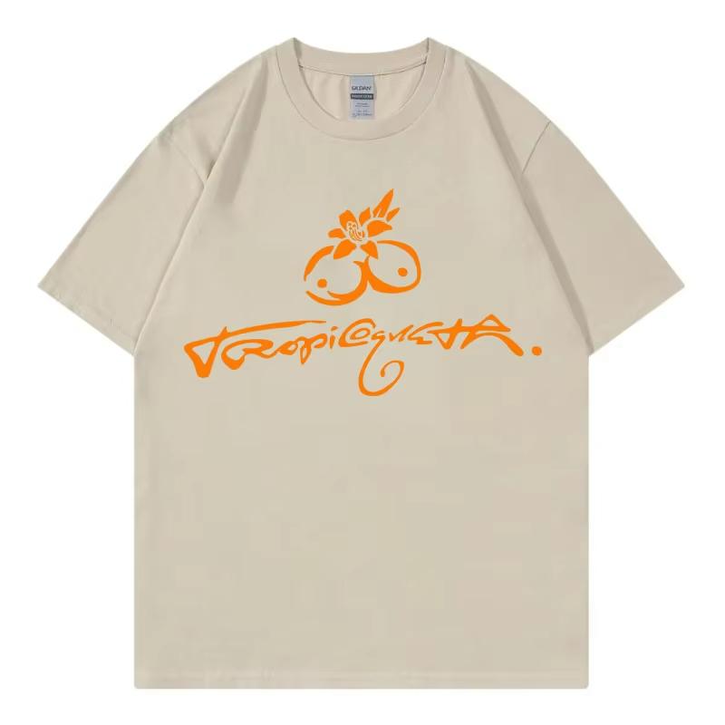 Karol G Tropicoqueta 2025 New Album Logo Graphic T Shirts Harajuku Pop Music Short Sleeve T-shirt Men Women Y2k Fashion T-shirts