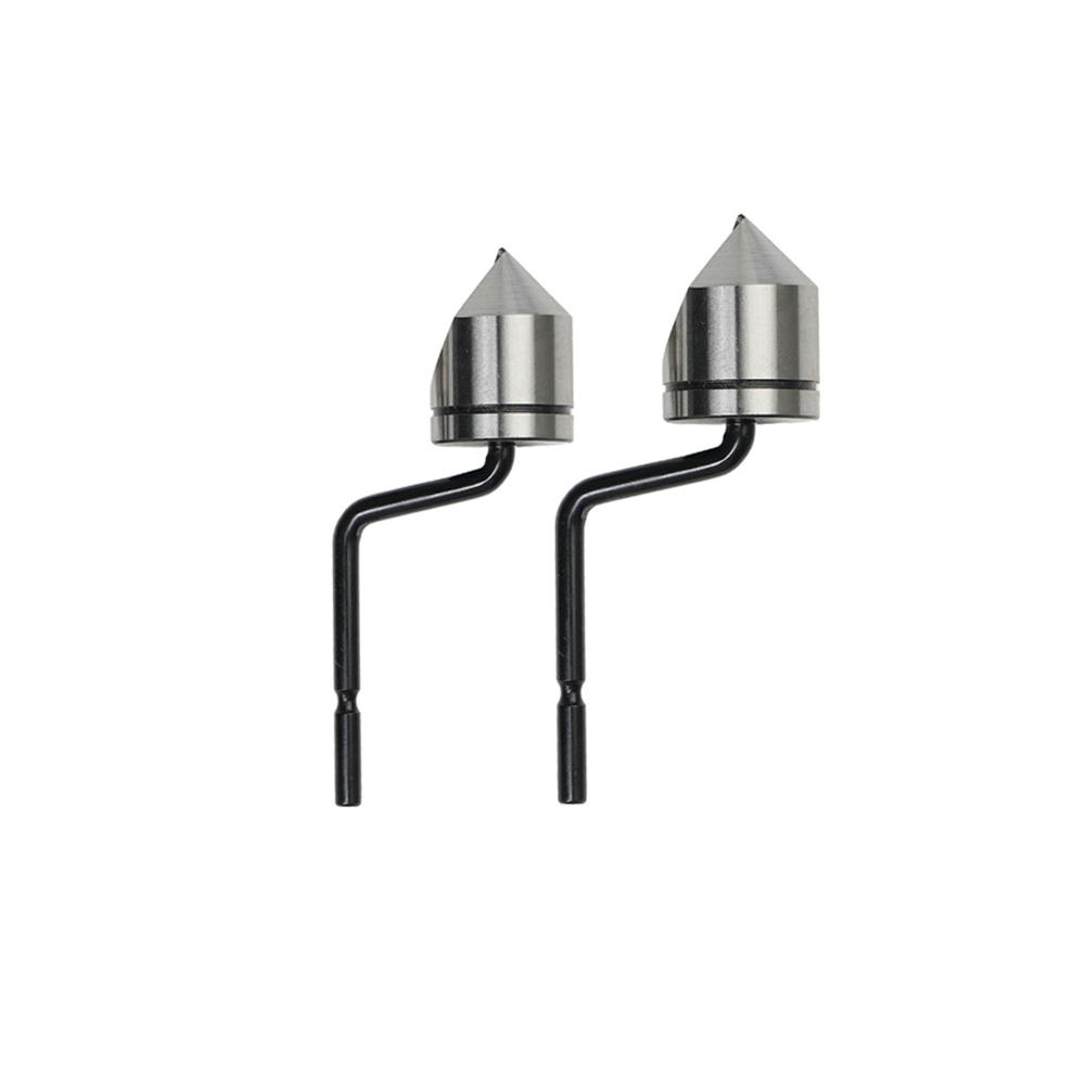 Black Silver Deburring Tool Set Cost Saving Deburring Tool Set Tool Compact Portable Design M2 High Speed Steel