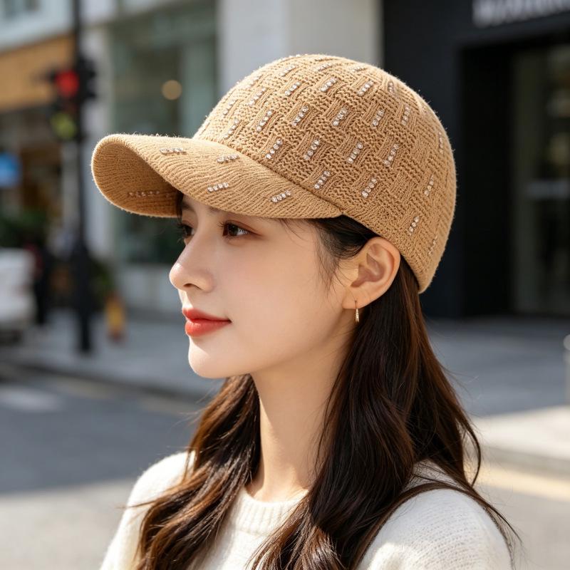 Women's Breathable Mesh Duckbill Cap - Spring/Summer Sun Protection Hat
