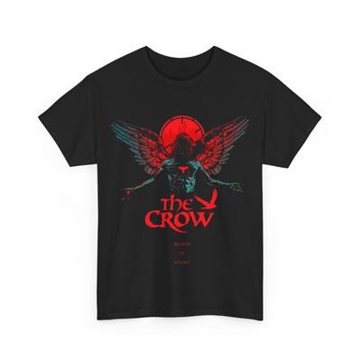 26 The Crow Movie T-Shirt  Vintage Graphic Tee  Retro Cult Film Clothing Unisex T-Shirt