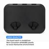 Waterproof Deck Access Hatch Cover ABS Plastic Anti-UV Non-Skid pection for Marine Boat Yacht RV Accessories Black White
