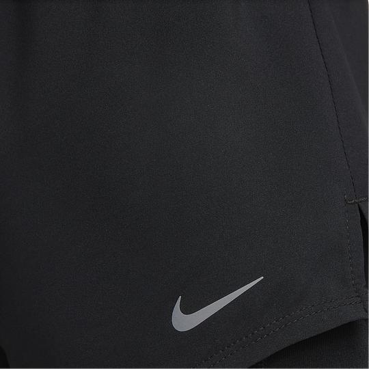 Nike Dri-FIT One Women's Mid-rise 8cm Approx. 2-in-1 Shorts Black DX6013-010