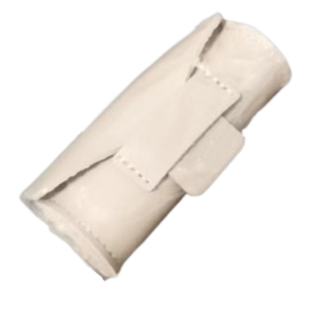 

Защитный чехол-брелок для хранения, однотонный чехол для помады, креативные сумки для помады, подарок бежевый