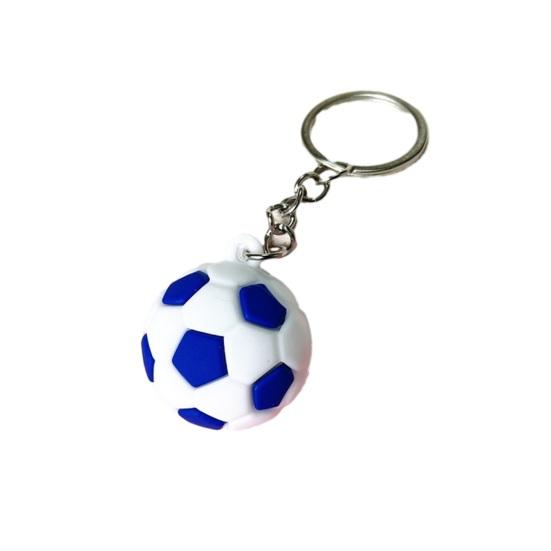 Compact Lightweight Keychain Pendant, Football Shape Key Holder, Smooth Surface Portable Fan Gift Accessory