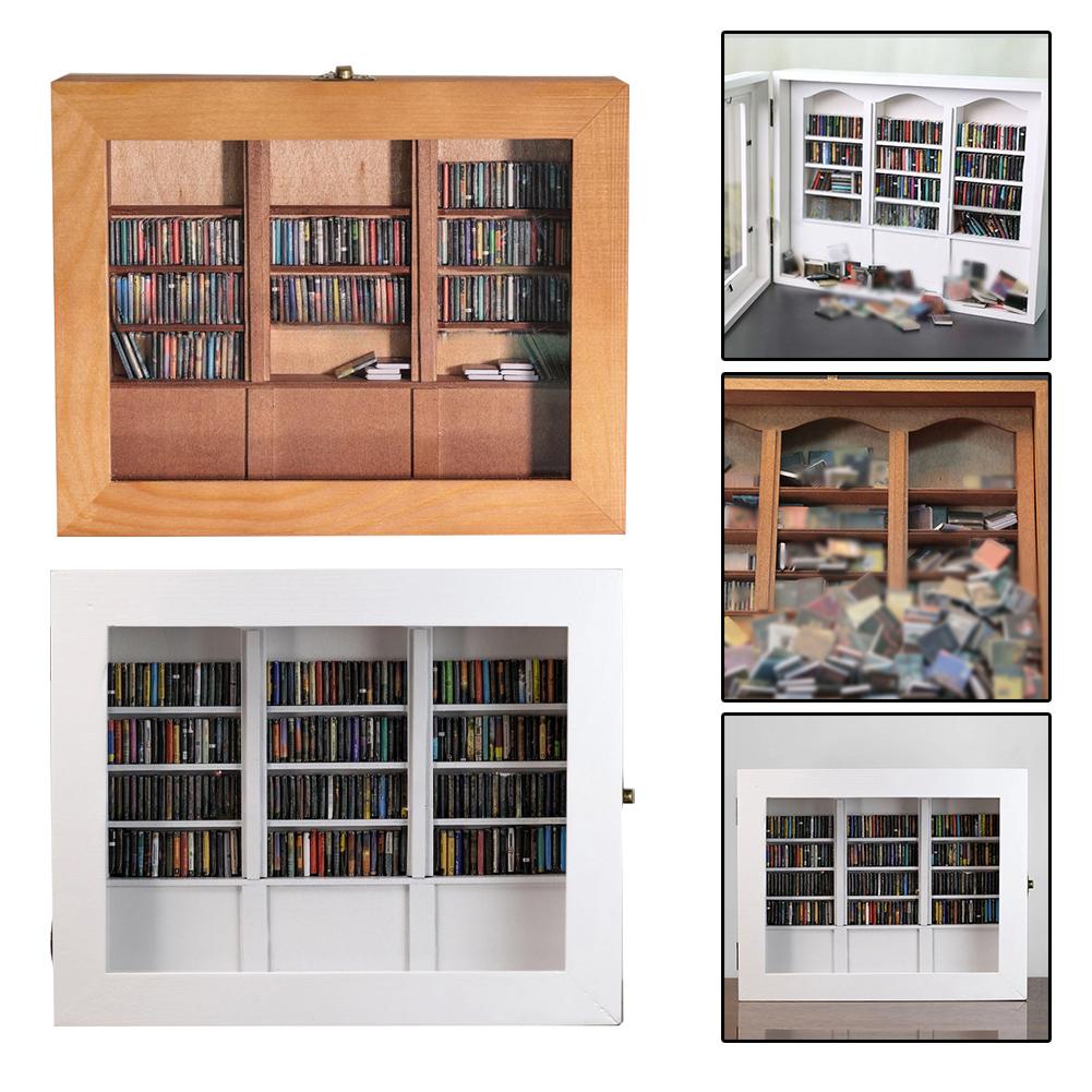 Mini Bookshelf Anti-anxiety Bookshelf Birthday Present Artistic Atmosphere Creative Organization Flexible Stress Relief