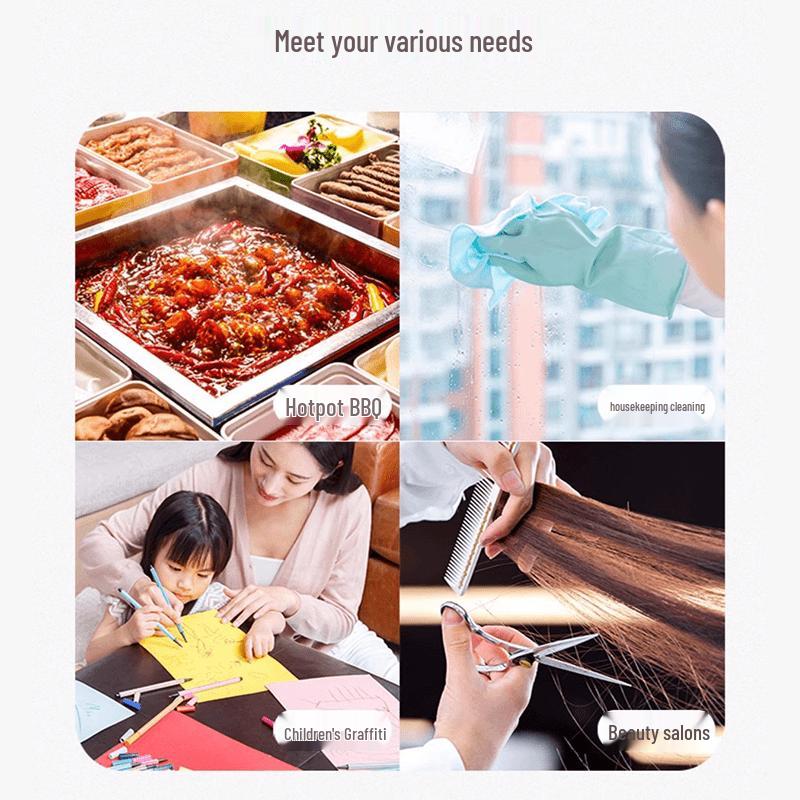 Tablier jetable pour la restauration, Bavette en PE pour adulte pour prévenir les taches lors des repas, Fondue, Barbecue