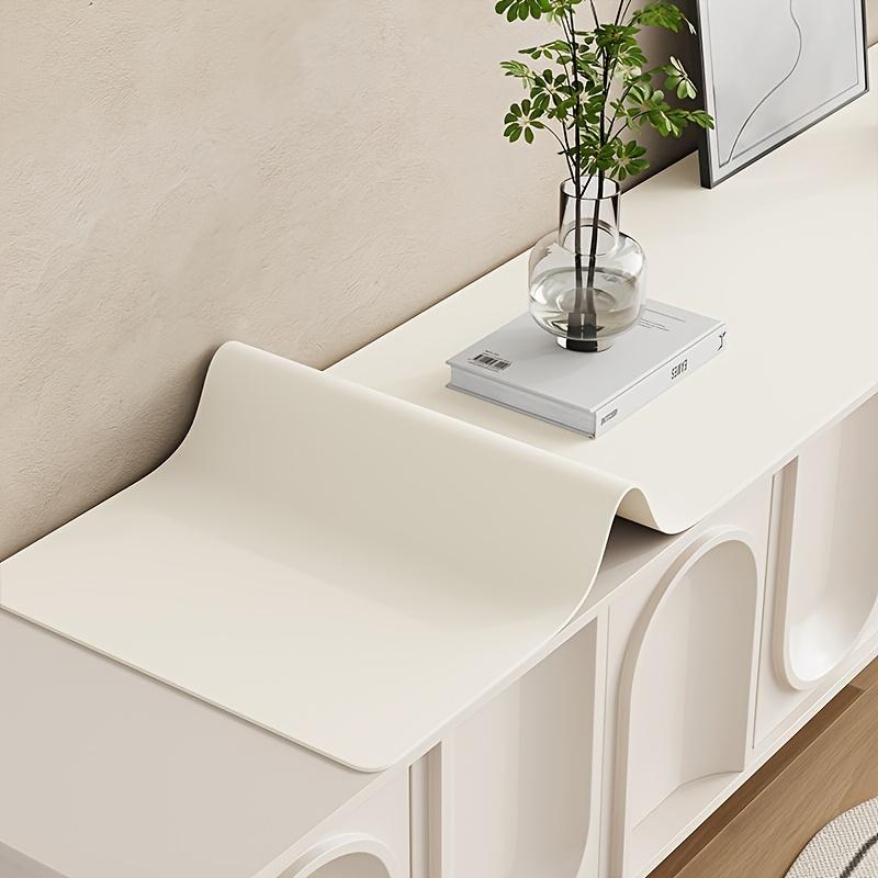 Rechteckige Tischmatte, TV-Schrankmatte, Tischdecke Sideboard Eingangsbereich Matte, Schützt effektiv Tischoberflächen, und Pflegeleicht