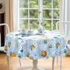1 sztuka okrągłego i prostokątnego obrusu we wzór w stokrotki i motyle, różne rozmiary, wiosenny i letni wzór kwiatowy, obrus do kit