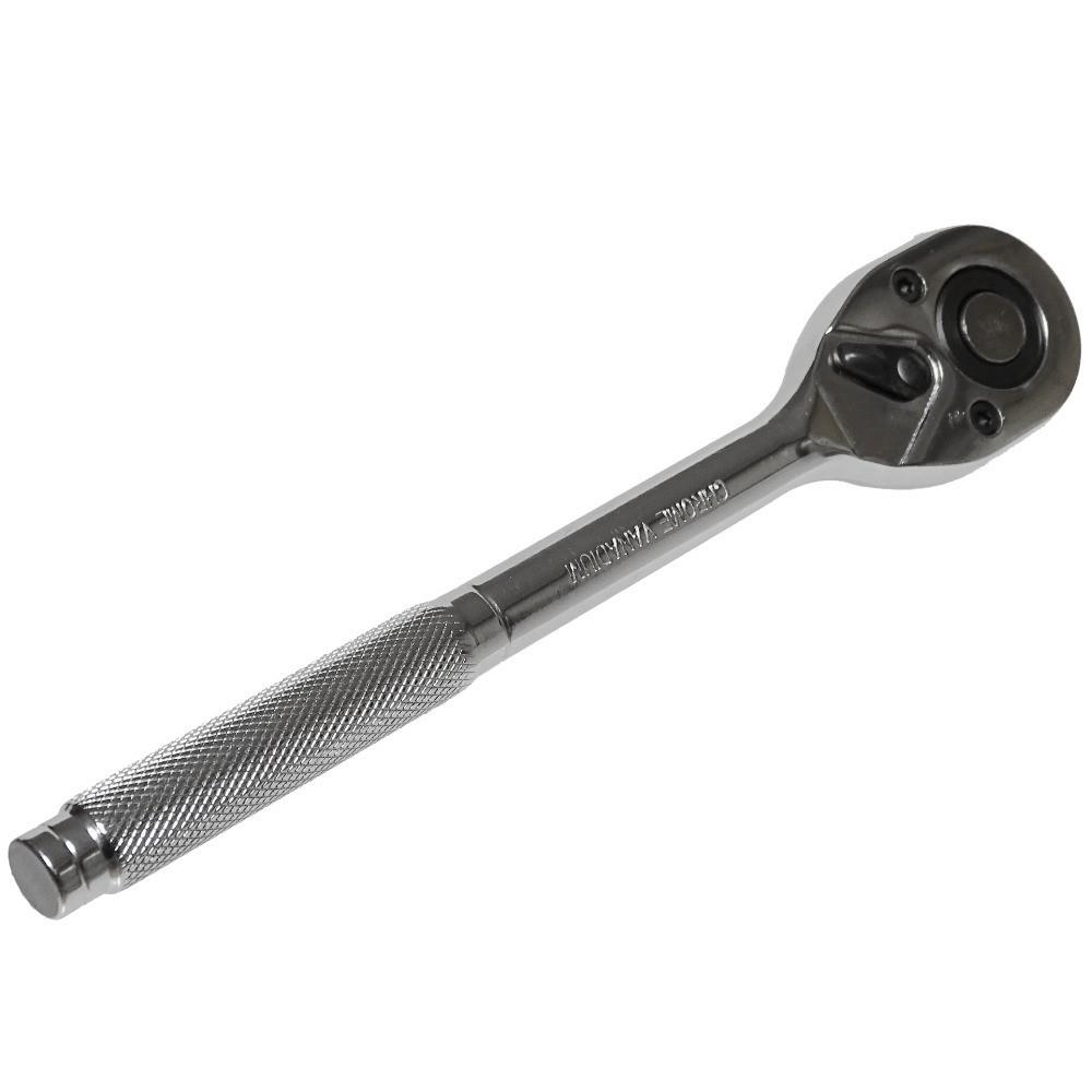Sockets 10-24mm, 1/2' ratchet, socket wrenches, 12-piece set, CR-V