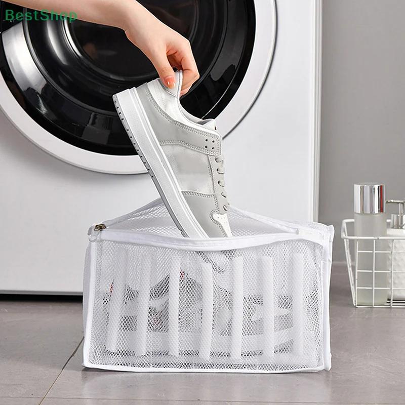 Large Capacity Shoes Washing Bag Convenient Shoe Washing Durable Laundry Bag Easy-clean Laundry Mesh Net Shoe Organizer