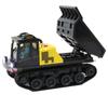 1/50 T14R RC Crawler Dump Truck Electric 3KM/H Remote Control Dump Truck Model With Light And Sound Engineering Vehicle Toy