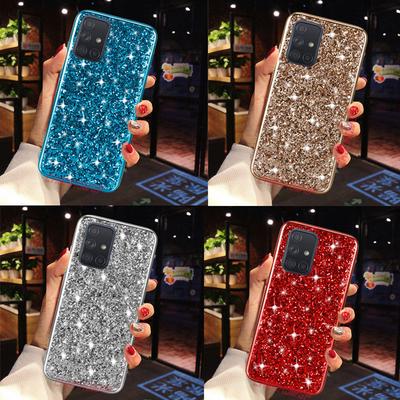 Für Samsung Galaxy A51 Fall Glitter Bling Fällen Für Samsung A71 A51 SM A515F A717F A 51 71 TPU Abdeckung
