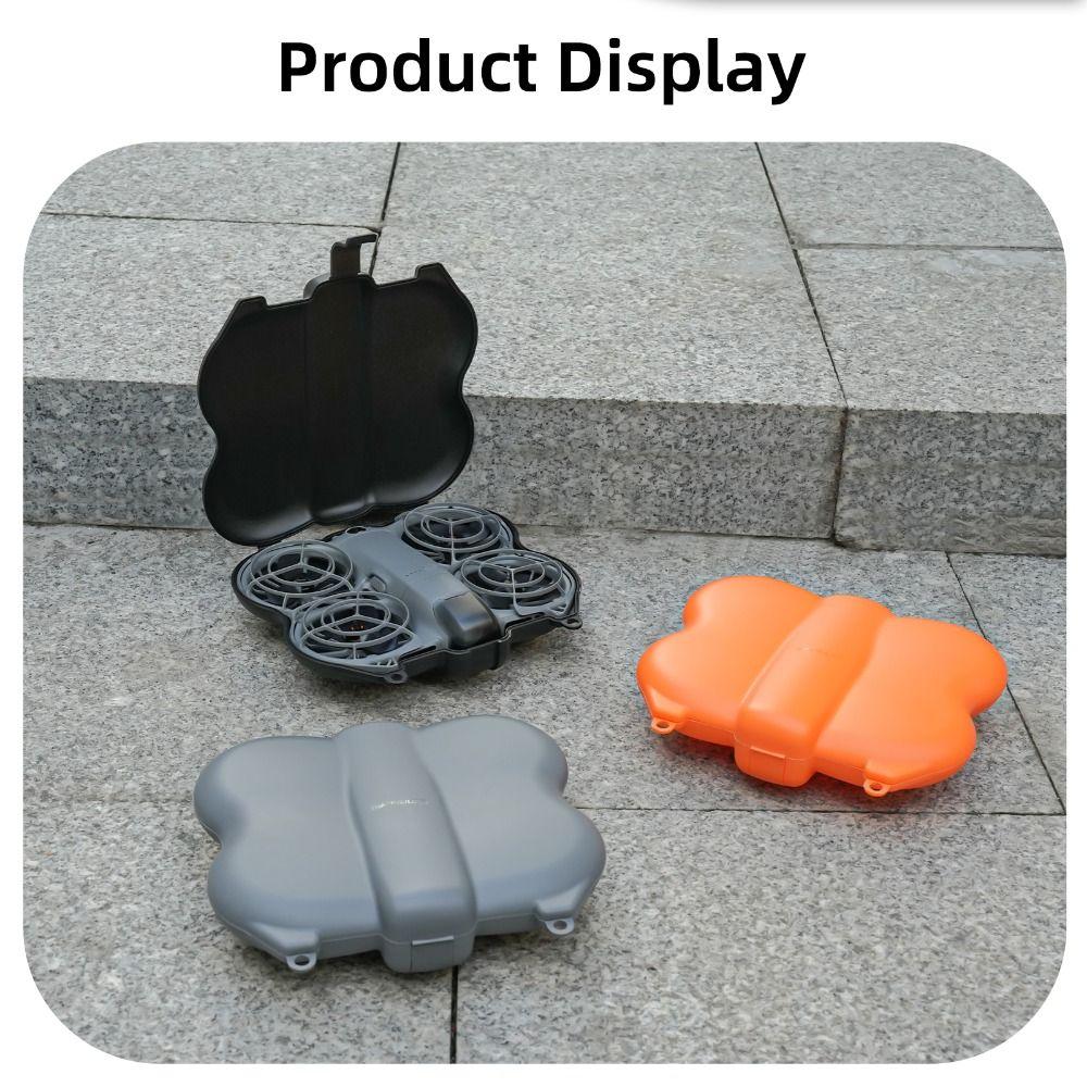 Portable Drone Storage Box Anti-collision Waterproof Protective Body Box Butterfly Design Dust-proof Hard Shell for DJI NEO 2