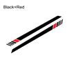 2PCS Racing Style Car Side Stickers Auto Tuning Modification PVC Decals For Volkswagen VW Polo 6R 6C 9N 9N2 9J Car Accessories