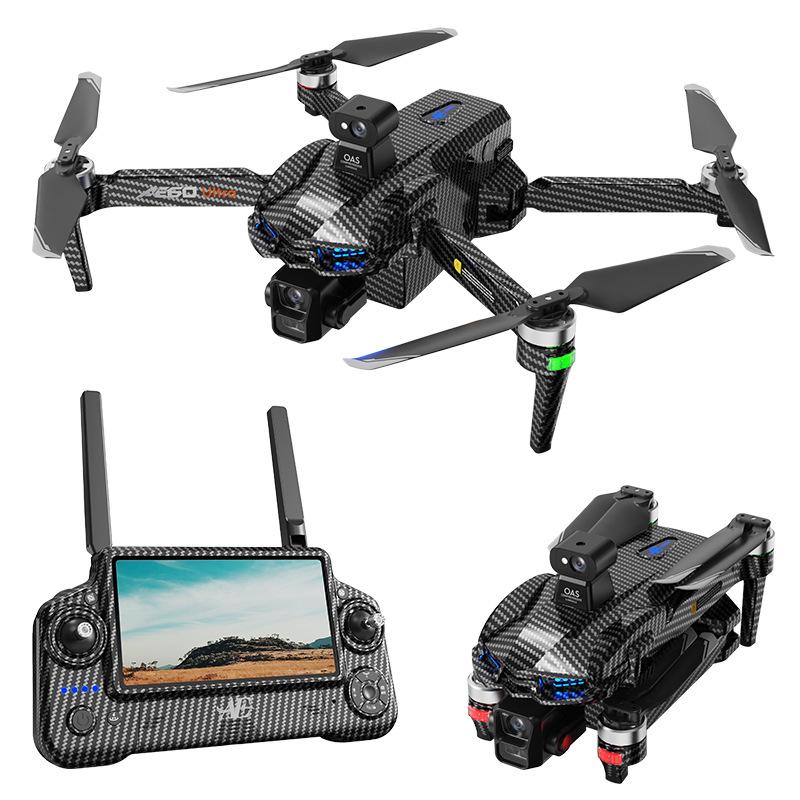 Shangheng AE60 Drone: GPS Three-Axis Gimbal, HD Digital Image Transmission, Remote Control.