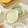 2 Stück Keramik-Reibplatten-Set Keramik-Ingwer-Knoblauch-Reibplatten mit Ellenbogen-Ableitöffnung Mehrzweck-Reiben zur Saftkontrolle