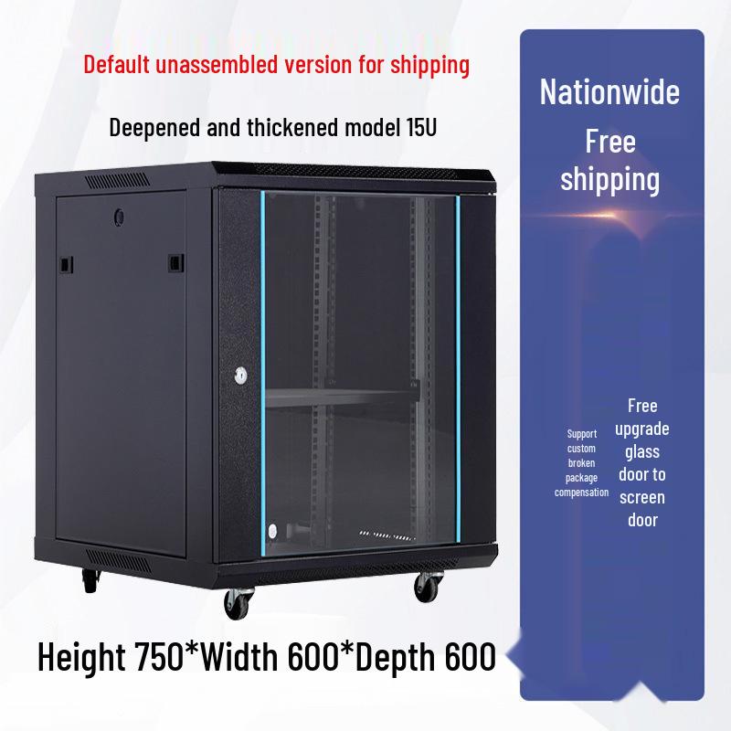 Wall-Mounted Network Rack: 6U/4U/12U Small Cabinet for Monitor Equipment and Switches