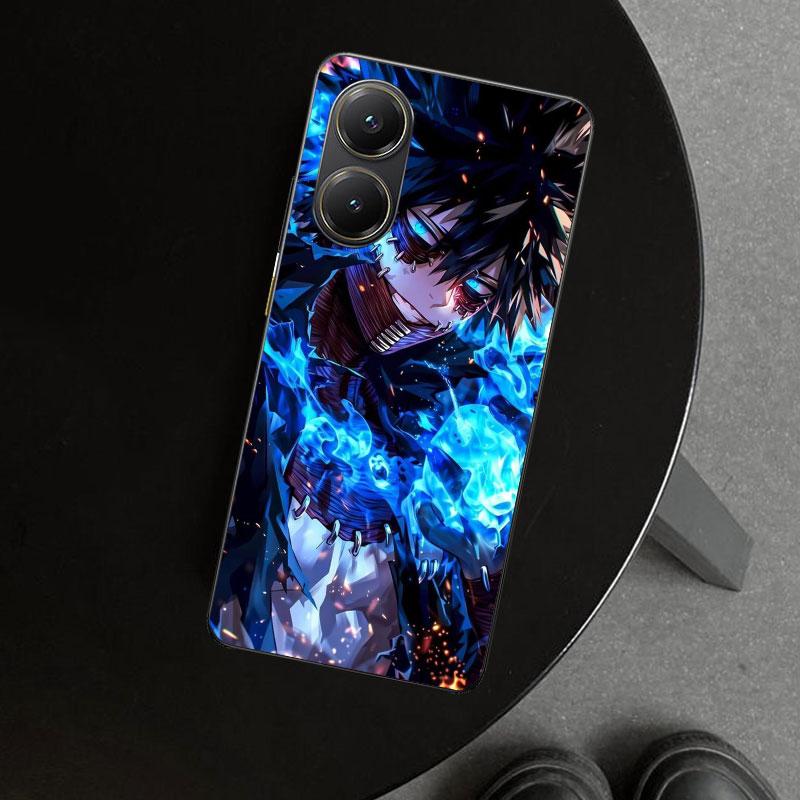 Dabi MHA My Hero A-Academy Phone Case Cover for Xiaomi Poco X6 X5 X7 Pro F7 Ultra Redmi 15C 15 13C 13 12C 12 10C 10 10A 9C 9A 9T