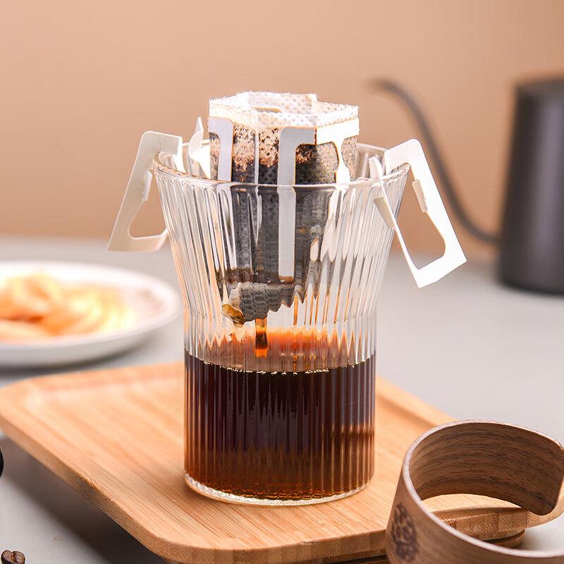 CLITON Japanese Style Glass Coffee & Tea Cups