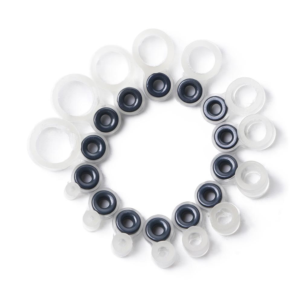 Ceramic Ring Fishing Tools O Ring Fishing Line Guide Fishing Rod Wire Ceramic Ring Silicone Ring