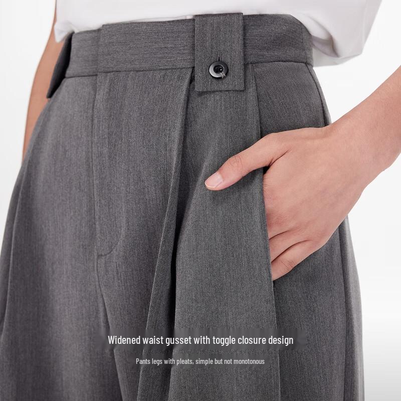 VEROMODA 2025 Autumn Pleated High-Waist Wide Leg Pants