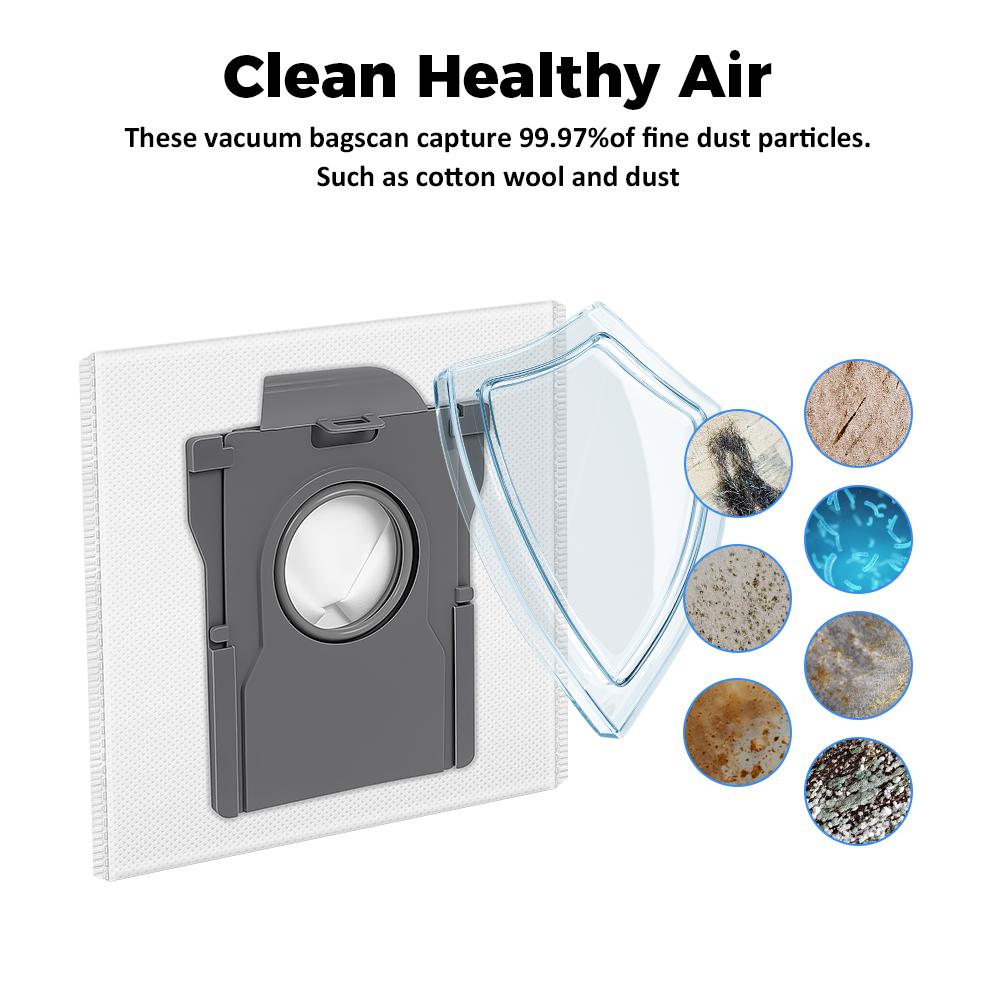 For Dreame X30 Pro X30 Ultra L10s Pro Ultra Heat Vacuum Cleaner Accessories Main Roller Side Brush Filter Mop Dust Bag Brush