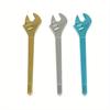 10pcs 0.5mm creative plastic wrench shape gel pen casual decompression signature pen gift gift special pen