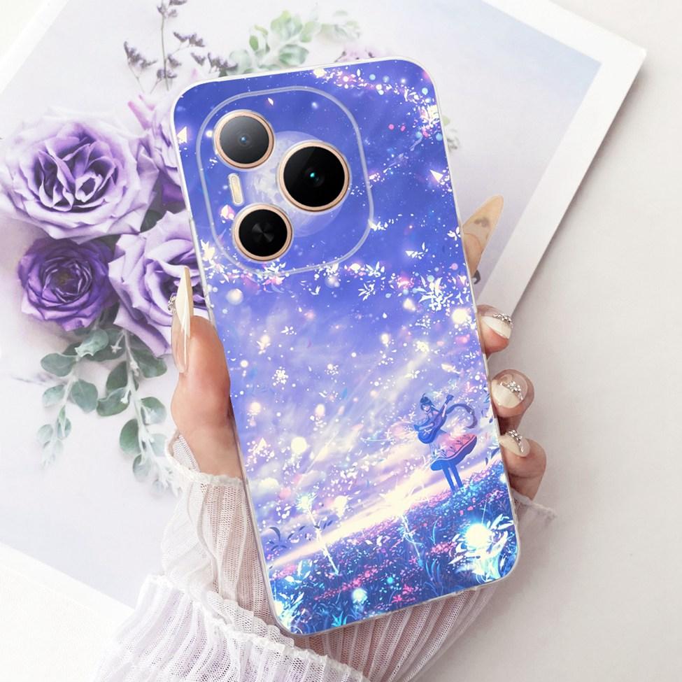 Case For Honor Power 5G Cover DVD-AN00 Transparent Fashion Butterfly Cute Cat Cool Painted Soft Phone Casing For Honor Power 5G