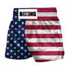MMA Fight Shorts With US Flag Design Boxing BJJ Muay Thai Gym Training Stretchy Lycra Unisex Athletic