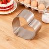 MDNG Stainless Steel Heart Mousse Ring Baking Tool