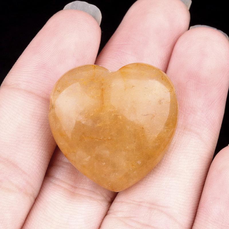 1 Stück Heilkristall Naturstein Heimdeko Herzform Amethyst Tigerauge Anhänger Zubehör