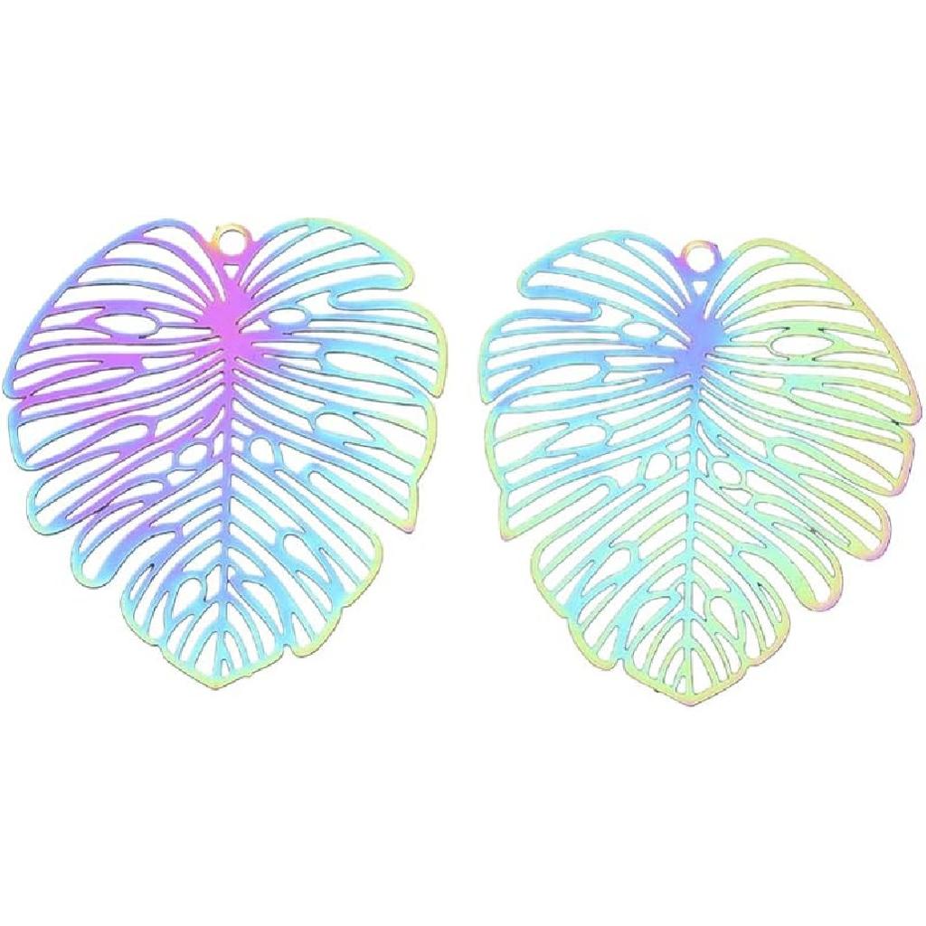 Airssory 12 Pcs 3-Colors Stainless Steel Flash Lightning Bolt Charms Celestial Weather Collection Thunder Mini Dangle Pendants Assortment for Jewelry