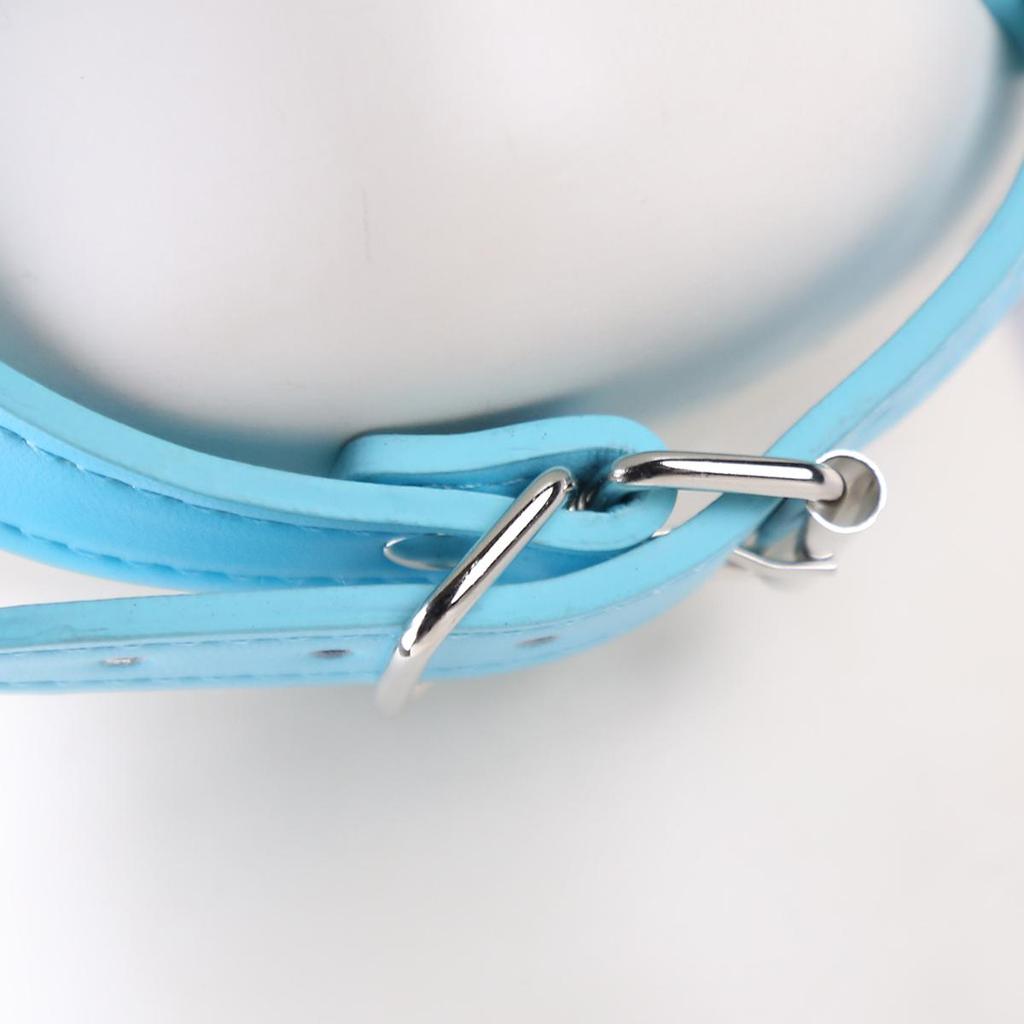 VaHppy SM-BDSM-Sexspielzeug, Gesichtsmasken, Spiele für schwule Paare, Bondage, Cosplay, Öffnung, Sabbern, Fellatio, PU-Ring, 5 cm, Produkte für Erwachsene