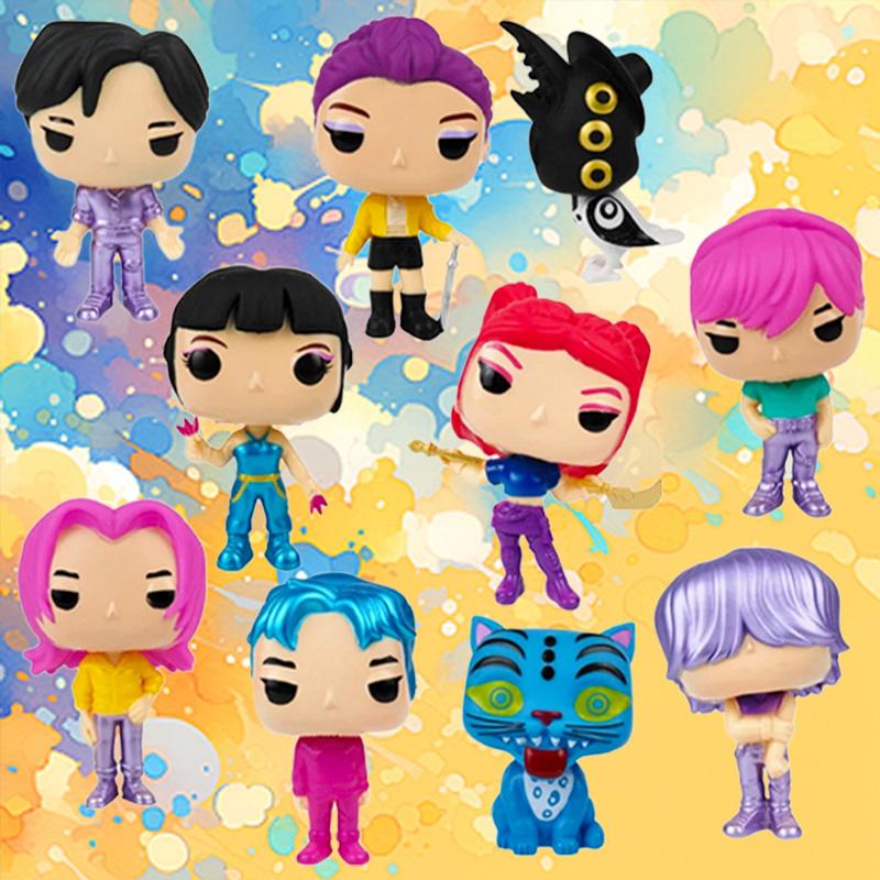 Limited Edition KPop Demon Hunters Figure - Zoey Rumi Mira Jinu Derpy Sussie Anime Collectible Model Toy Gift