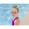 Lunettes de natation - BESTWAY - Princess 9102U - Anti-UV - Sans latex - Hypoallergéniques