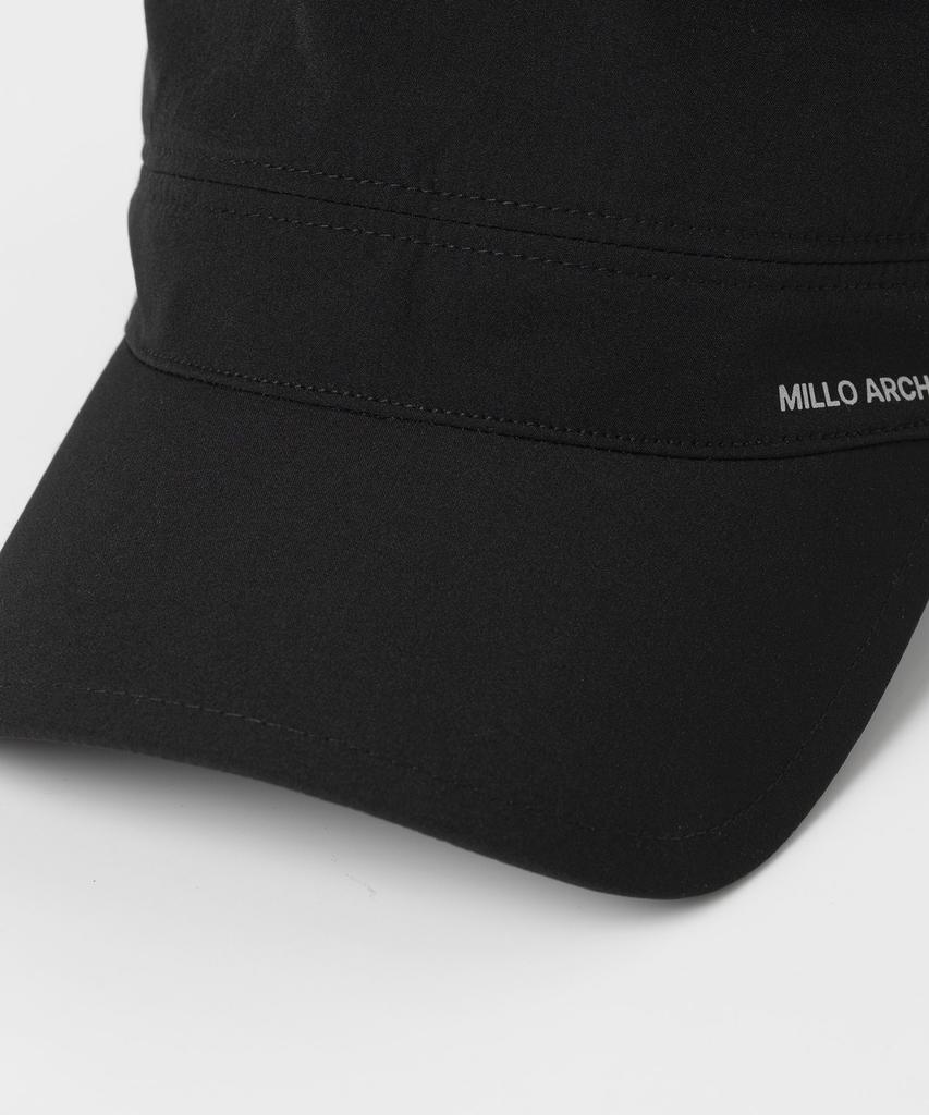MILLO ARCHIVE Mode Nylon Running Cap [Black]