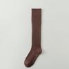 Women Long Socks Cashmere Women Boot Solid Wool Thigh Stocking Skinny Casual Cotton Over Knee-High Fluffy Female Long Knee Sock