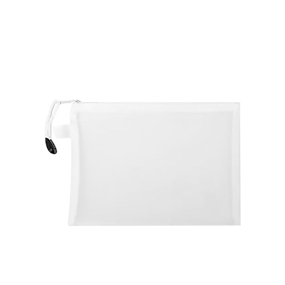 

A4 A5 A6 Pen Bag Nylon Pencil Case New Test Paper Information Bag Student White A5(23.5x17cm)