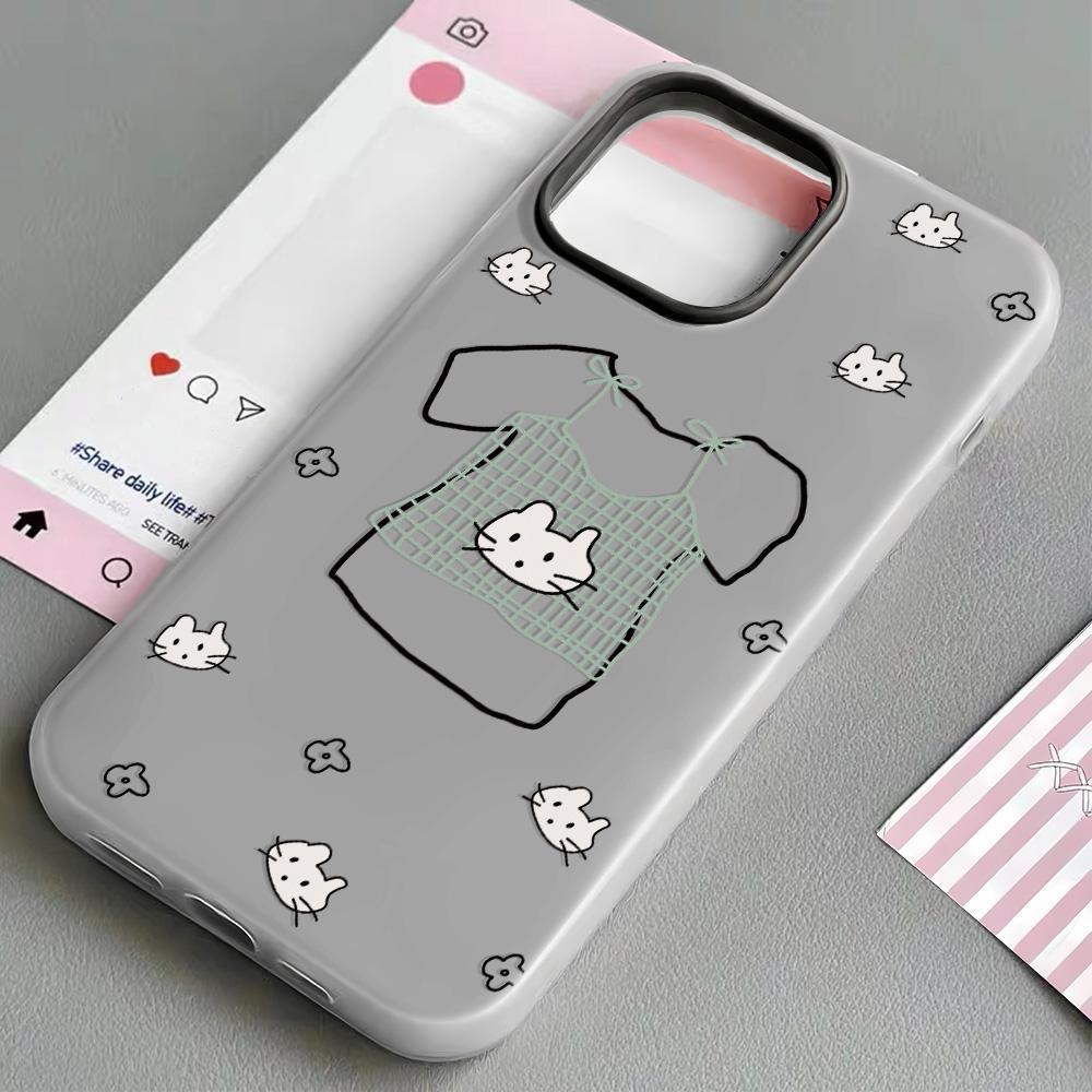 

Расписной чехол для телефона для iPhone 15 11 13 14 для 15 16 Pro Max 12 13 16 Pro Милый Модный Смешной Чехол для телефона со шнурком Последние Рекомендации по самым продаваемым товарам iPhone 16 чёрный