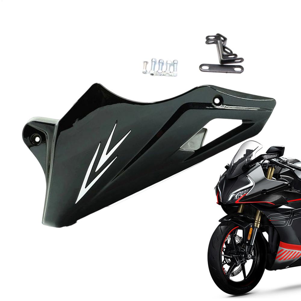 Motorcycle Chin Spoiler Engine Protection Cover Under Cowl Lowered Shrouds For Weather Protection Aesthetic Daily Commuting Long