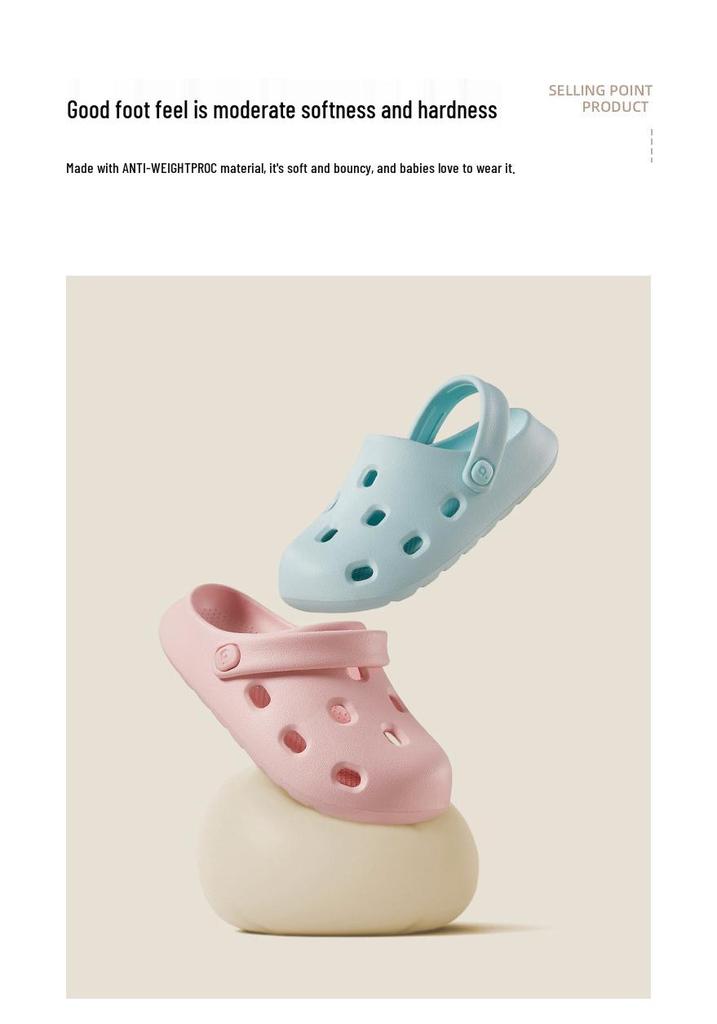 Puxi Kids' Non-slip Closed-toe Summer Sandals