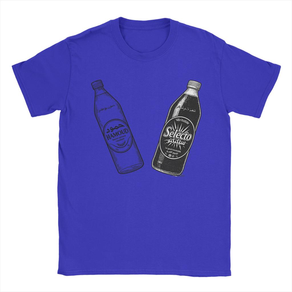Oversized T Shirt Beach Selecto Algeria Soda Water TShirts 100 Cotton Tee Shirt for Men Y2K Plus Size 6XL Short Sleeve Tees